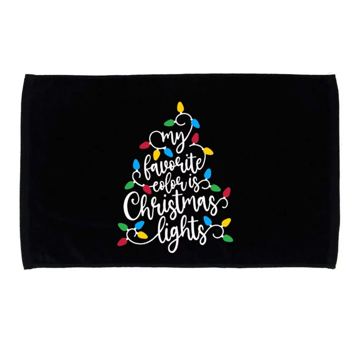 Festive Family Christmas Tree Decoration Microfiber Hand Towel