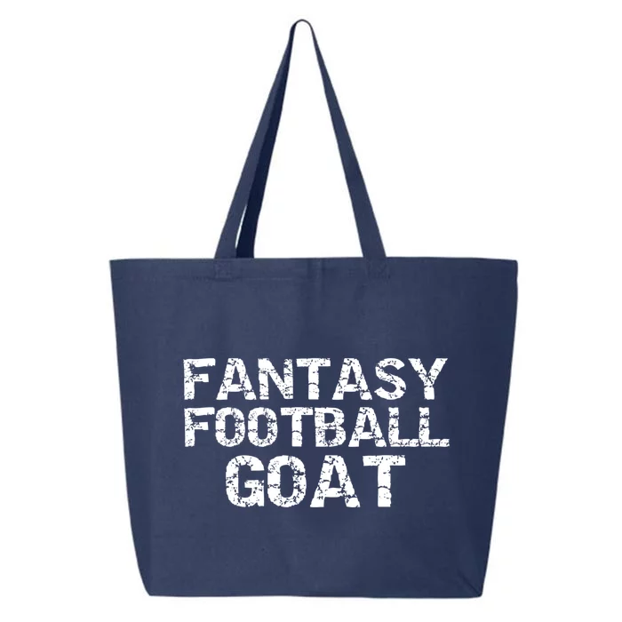 Fantasy Football Championship Winner Fantasy Football Goat Gift 25L Jumbo Tote