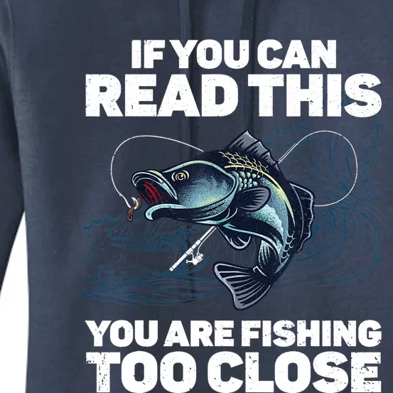 Funny Fishing Design For Fishes Fishing Lover Women's Pullover Hoodie