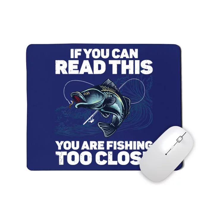 Funny Fishing Design For Fishes Fishing Lover Mousepad