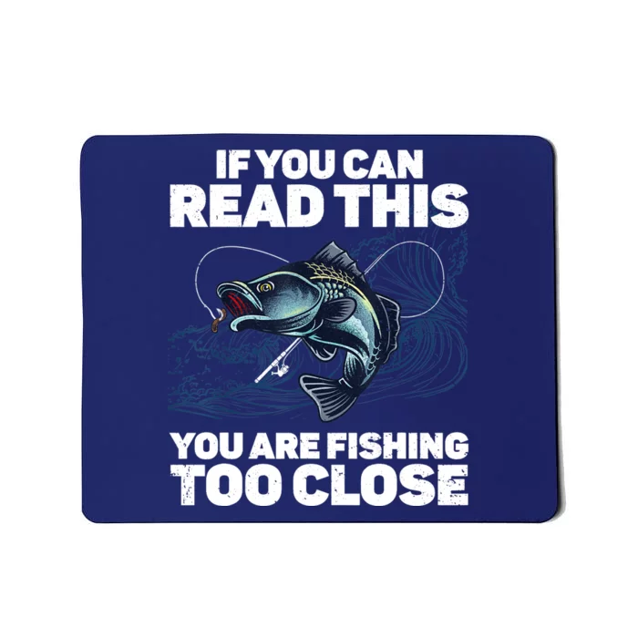 Funny Fishing Design For Fishes Fishing Lover Mousepad