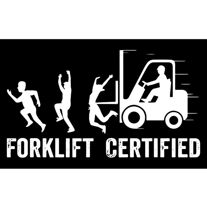 Funny Forklift Driver Operator Forklift Certified Forklift Bumper Sticker