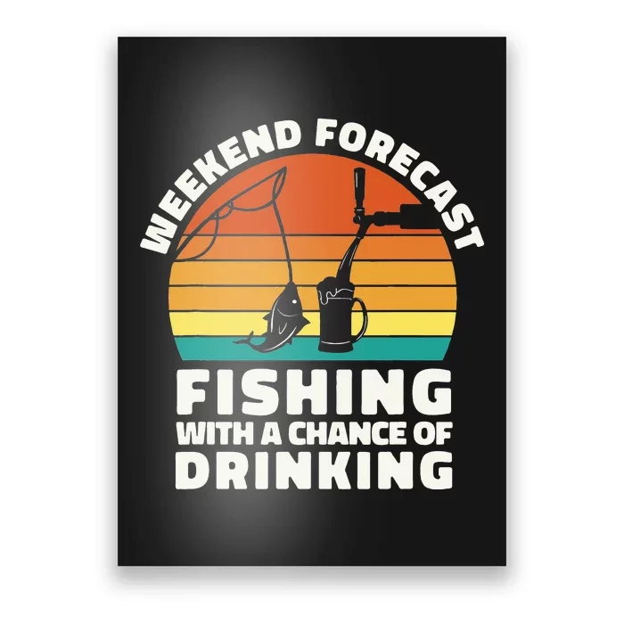 Funny Fishing Dad Reel Cool Fish Bass Fishing Poster