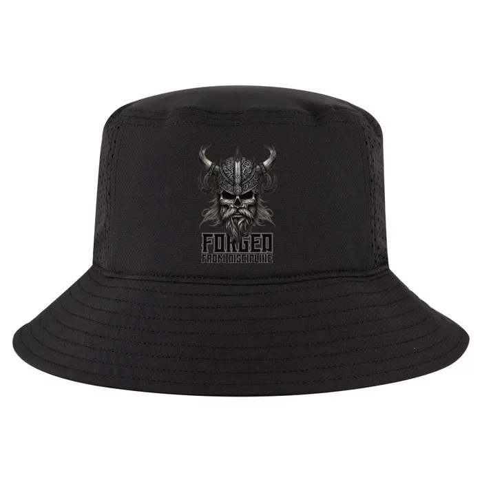 FORGED From Discipline Viking Skull Warrior Graphic Cool Comfort Performance Bucket Hat