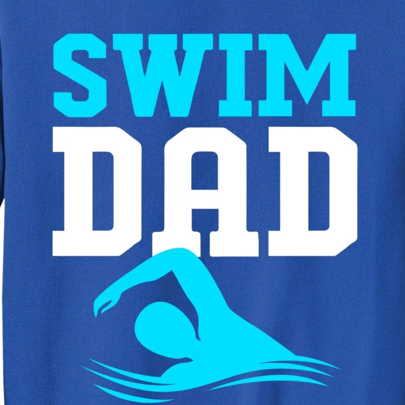 Funny Fathers Day Swimming Swim Dad Gift Sweatshirt