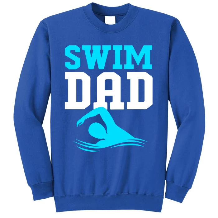 Funny Fathers Day Swimming Swim Dad Gift Sweatshirt