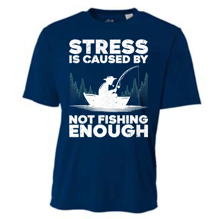 Funny Fishing Design For Wo Bass Fly Fishing Lovers Cooling Performance Crew T-Shirt