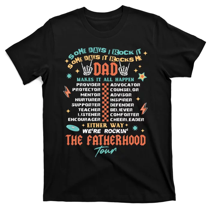 Fatherhood Fathers Day Best Dad Ever T-Shirt