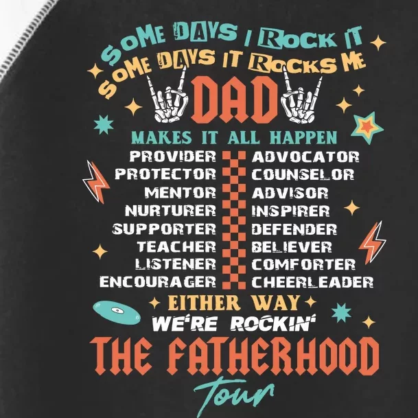 Fatherhood Fathers Day Best Dad Ever Toddler Fine Jersey T-Shirt