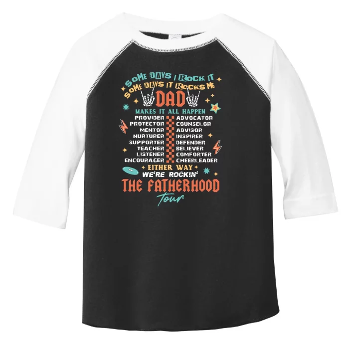 Fatherhood Fathers Day Best Dad Ever Toddler Fine Jersey T-Shirt