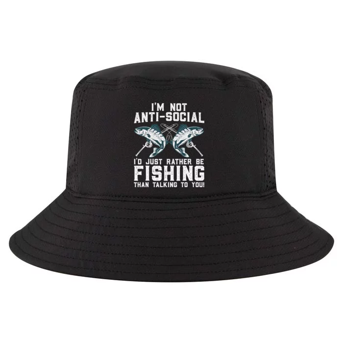 Funny Fishing Design For Wo Fisherman Fishing Lover Cool Comfort Performance Bucket Hat