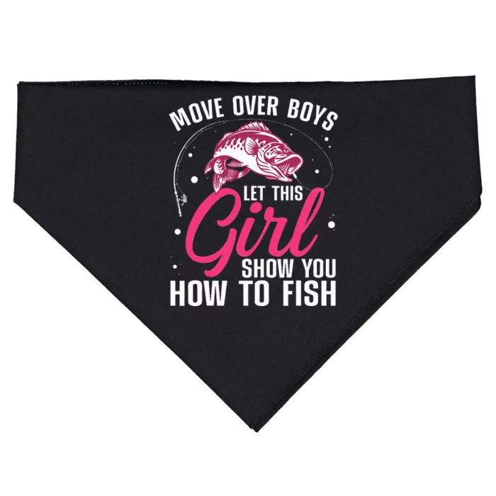 Funny Fishing Design For Fisherman Fishing Lover USA-Made Doggie Bandana