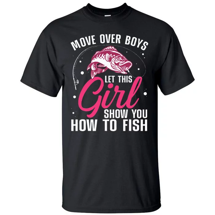 Funny Fishing Design For Fisherman Fishing Lover Tall T-Shirt