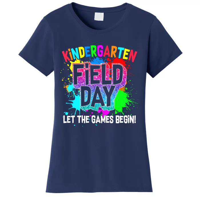 Funny Field Day Kindergarten Last Day Of School Women's T-Shirt