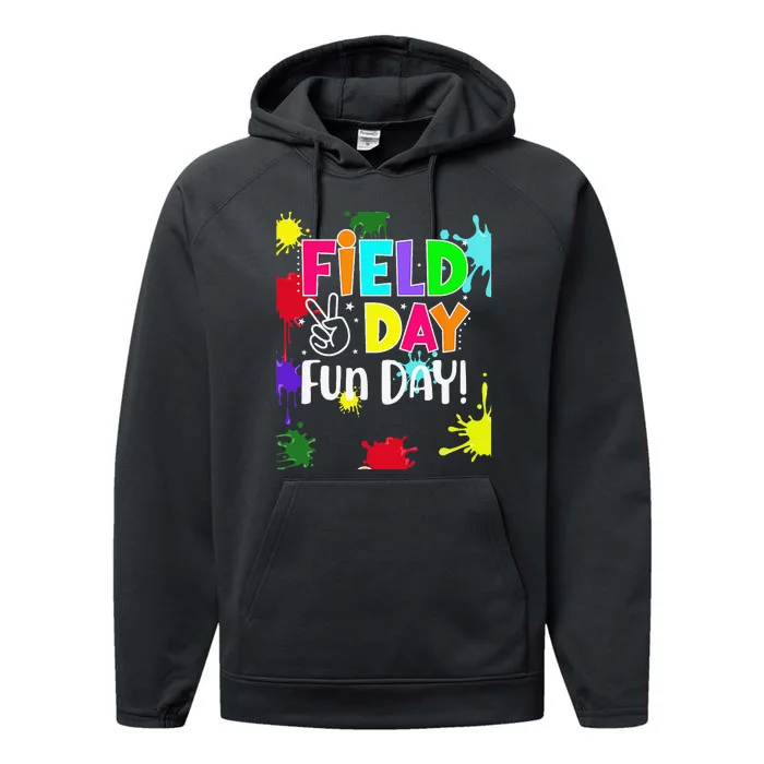 Field Fun Day Squad School Trip Vibes Teachers Performance Fleece Hoodie