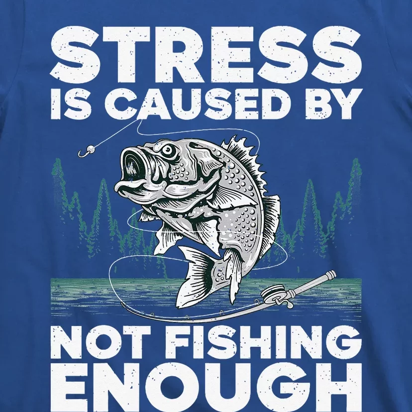 Funny Fishing Design For Women Bass Fly Fishing Lovers T-Shirt