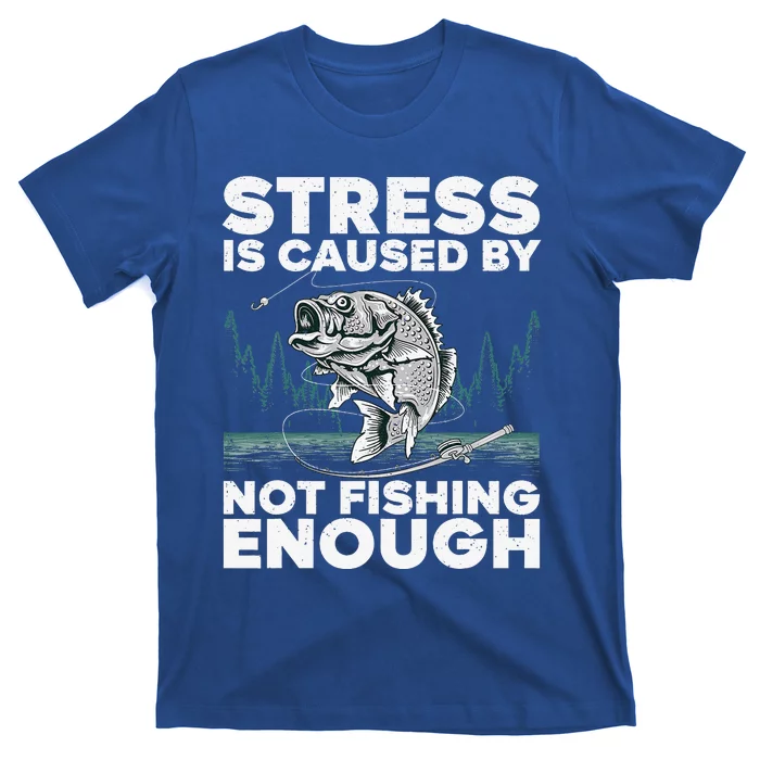 Funny Fishing Design For Women Bass Fly Fishing Lovers T-Shirt