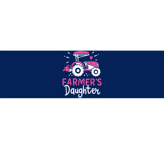 Farming Farmers Daughter Bumper Sticker