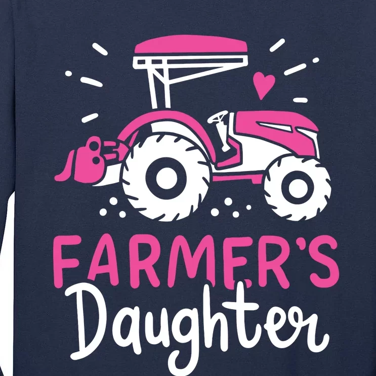 Farming Farmers Daughter Tall Long Sleeve T-Shirt