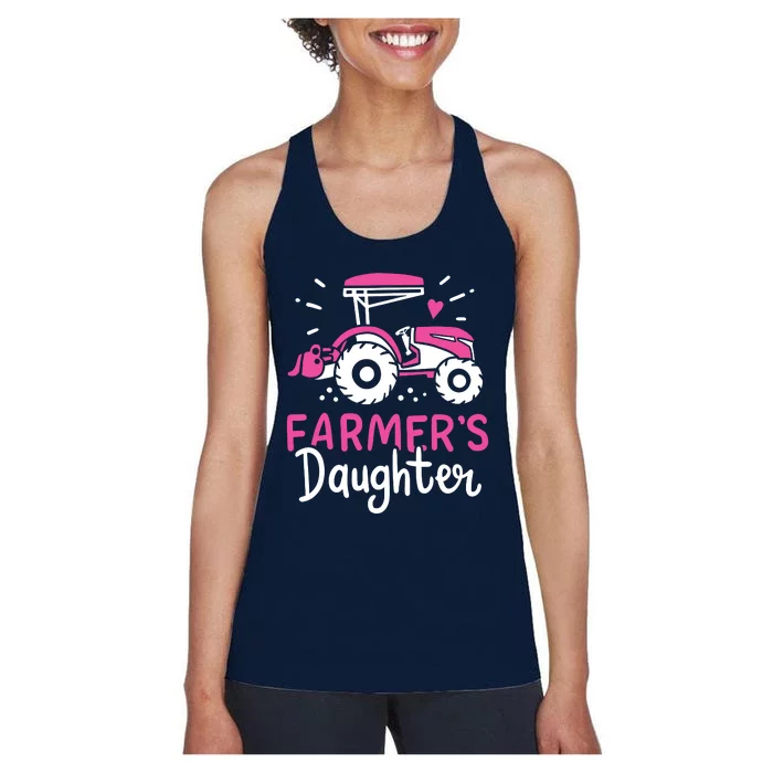 Farming Farmers Daughter Women's Racerback Tank