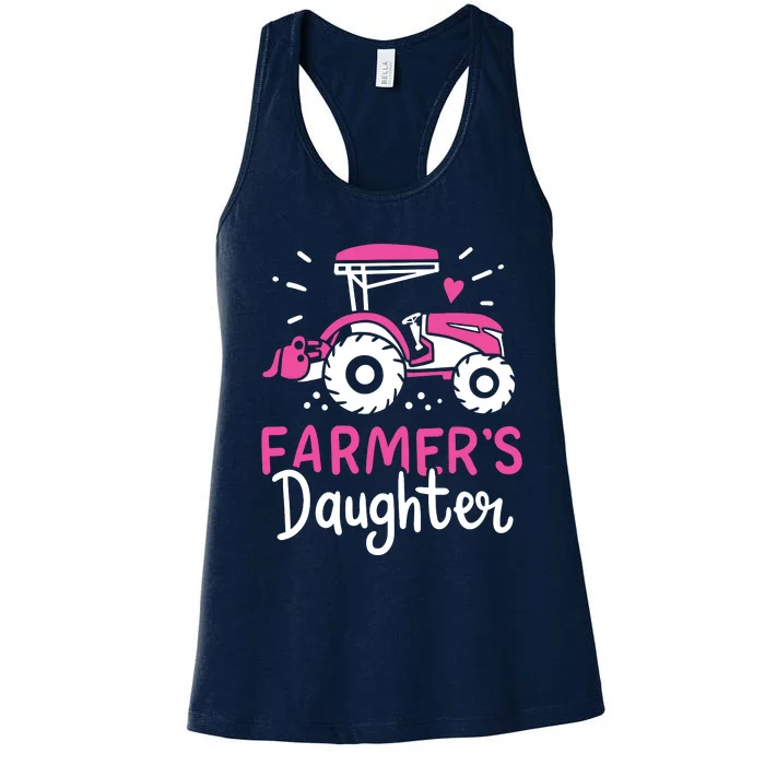 Farming Farmers Daughter Women's Racerback Tank