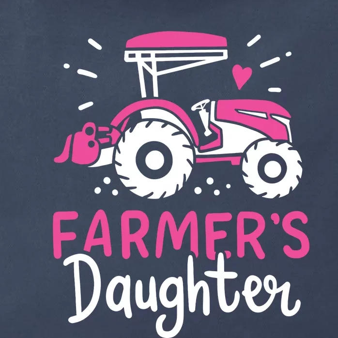 Farming Farmers Daughter Zip Tote Bag