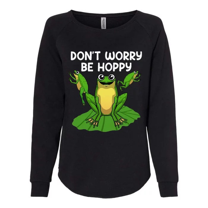 Funky Frog Design Unique Artwork for Frog Enthusiasts Womens California Wash Sweatshirt