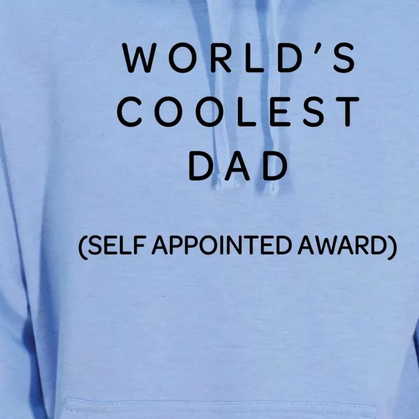 Funny Fathers Day Worlds Coolest Dad S Appointed Meaningful Gift Unisex Surf Hoodie