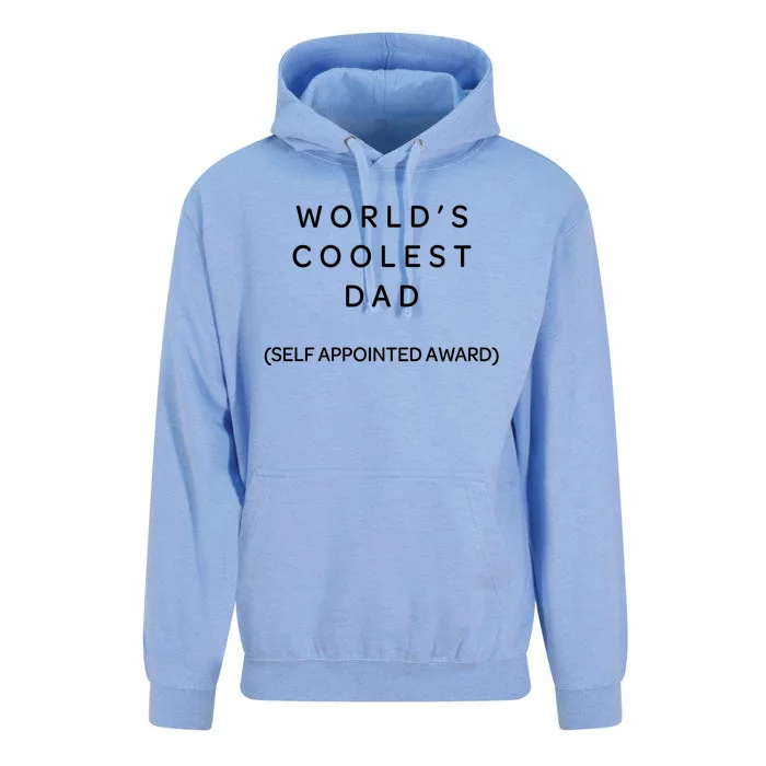 Funny Fathers Day Worlds Coolest Dad S Appointed Meaningful Gift Unisex Surf Hoodie