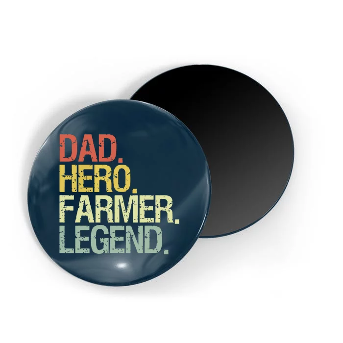 Funny Farmer Dad Magnet