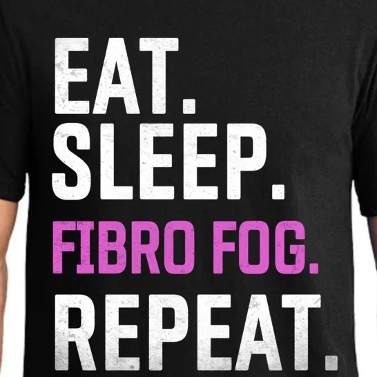 Fibro Fog Day Lupus Awareness Fibromyalgia Eat Sleep Fibro Gift Pajama Set