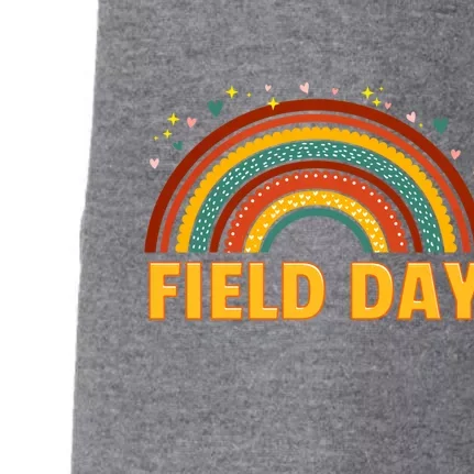 Field Fun Day School Trip Vibes Teachers Cute Gift Doggie 3-End Fleece Hoodie