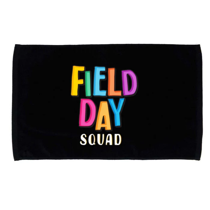 Field Fun Day Squad School Trip Vibes Teachers Gift Microfiber Hand Towel