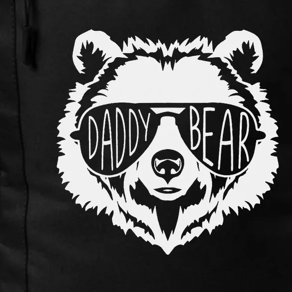 Funny Father's Day Daddy Bear Face With Sunglasses Daily Commute Backpack