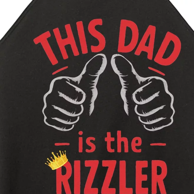 Funny Fathers Day W Rizz Rizzler The Rizz God This Guy Women’s Perfect Tri Rocker Tank