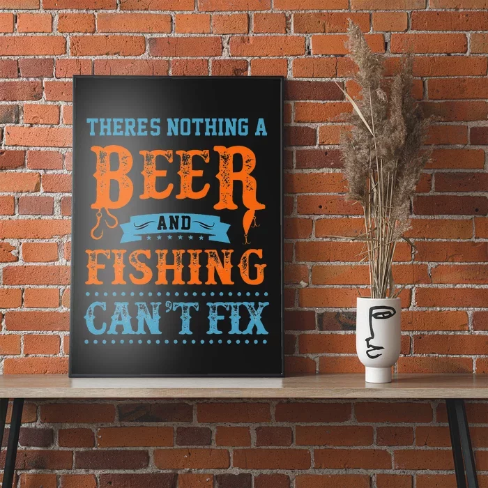 Funny Fishing Dad Quotes Saying Funny Fisherman Poster