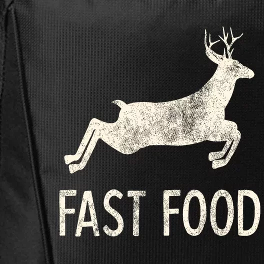 Fast Food Deer Rude Offensive Gifts For Hunters City Backpack