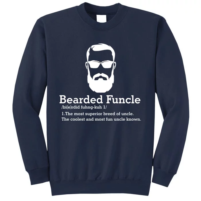 Funny Funcle Definition, Bearded Funcle Tee , Funcle , Beard Lover , Fun Uncle Sweatshirt