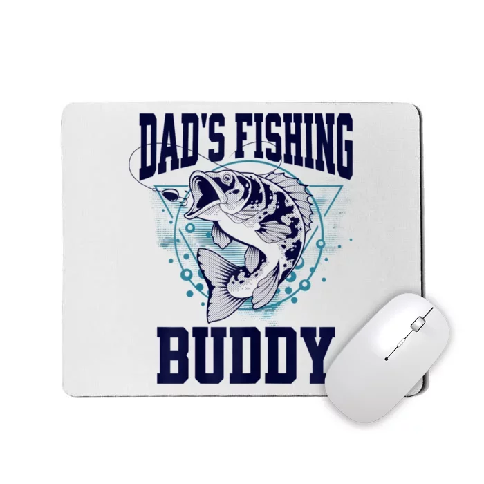 Funny Fishing DadS Fishing Buddy Outdoors Mousepad