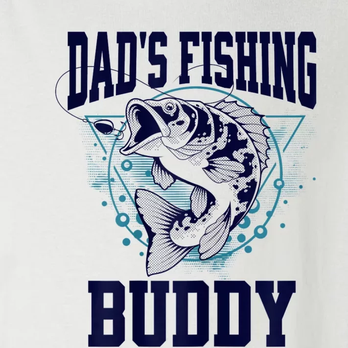 Funny Fishing DadS Fishing Buddy Outdoors Toddler Long Sleeve Shirt