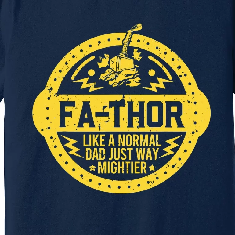 Fa-Thor - fathers day fathers day gift dad father Premium T-Shirt