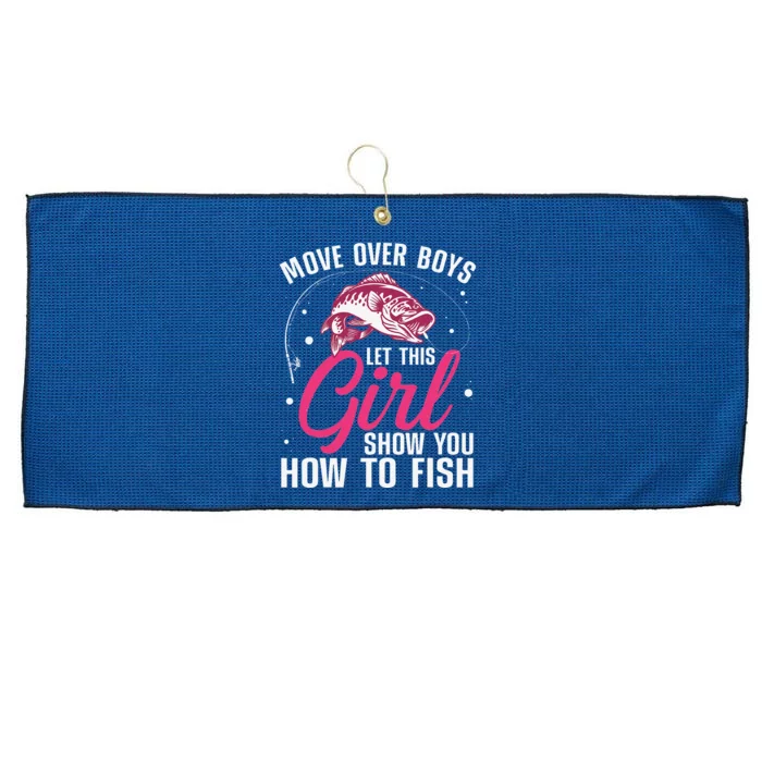 Funny Fishing Design Fisherman Fishing Lover Large Microfiber Waffle Golf Towel