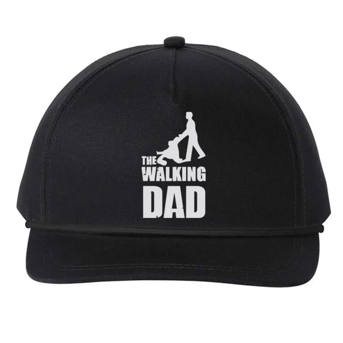 Funny Fathers Day Gift The Walking Dad Snapback Five-Panel Rope Hat