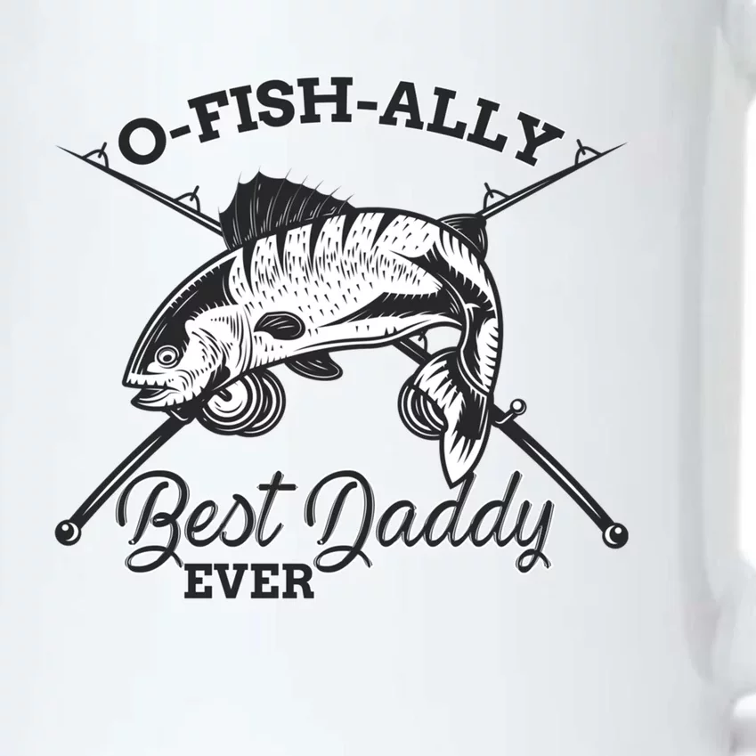 Funny Fishing Daddy Fisher Best Dad Ever Fish Cool Cool Gift Black Color Changing Mug