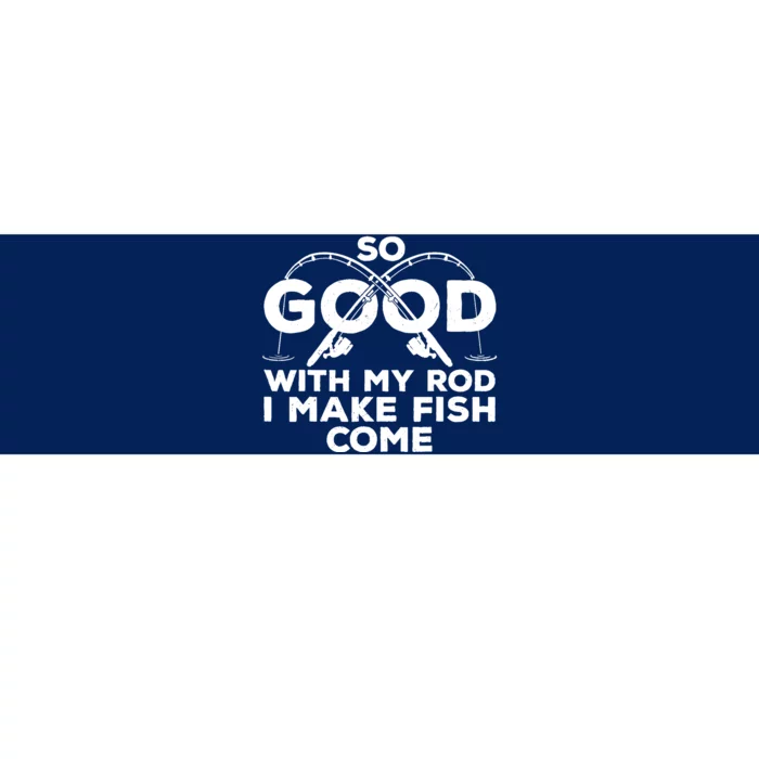 Funny Fishing Design For Fisherman Fish Fishing Bumper Sticker