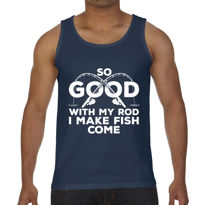 Funny Fishing Design For Fisherman Fish Fishing Comfort Colors® Tank Top