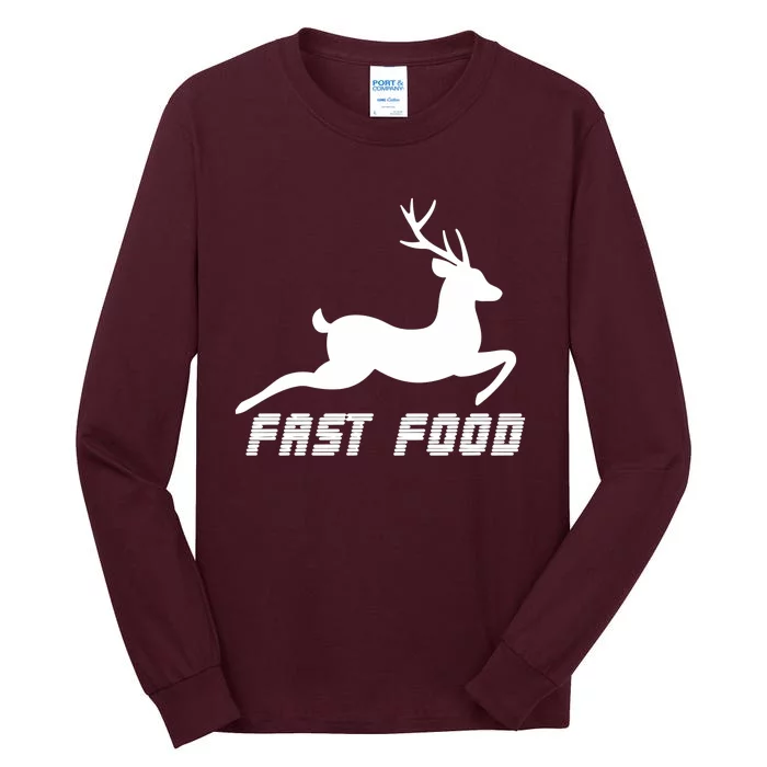 Fast Food Deer Tall Long Sleeve T-Shirt