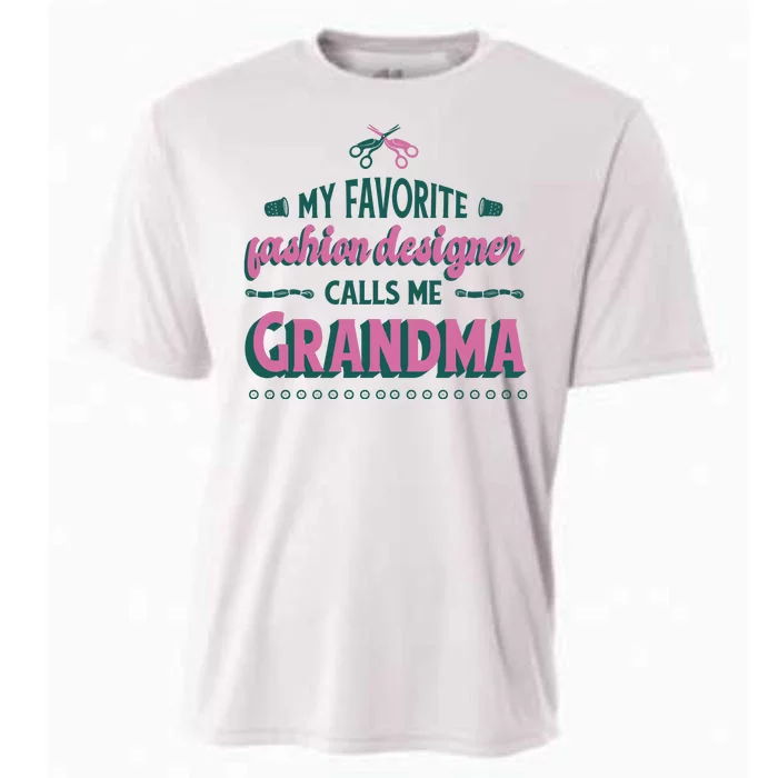 Favorite Fashion Designer Calls Me Grandma Cooling Performance Crew T-Shirt