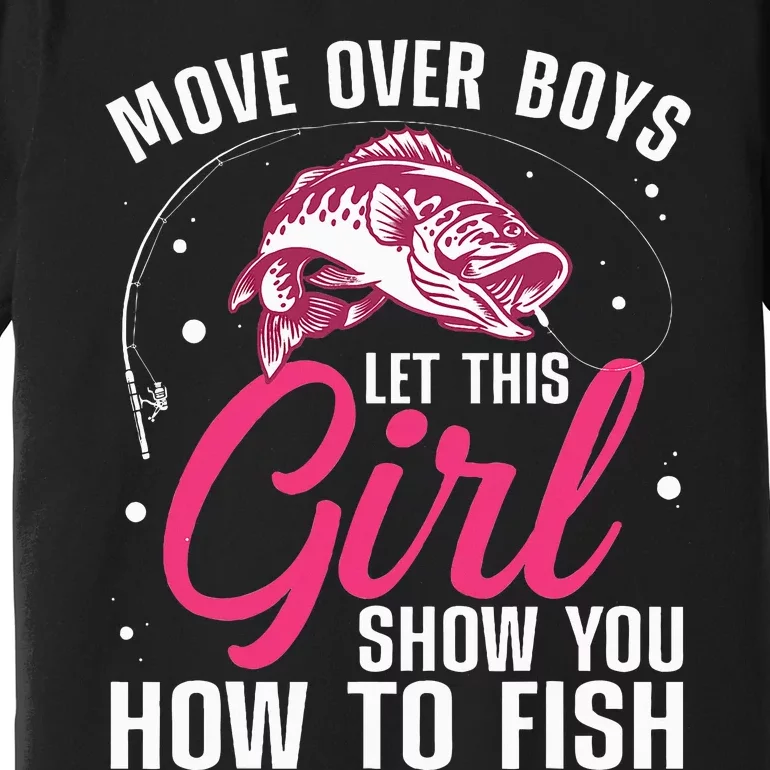 Funny Fishing Design For Fisherman Fishing Lover Premium T-Shirt