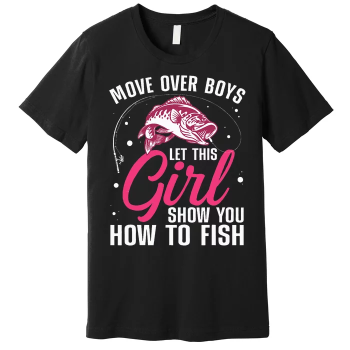 Funny Fishing Design For Fisherman Fishing Lover Premium T-Shirt